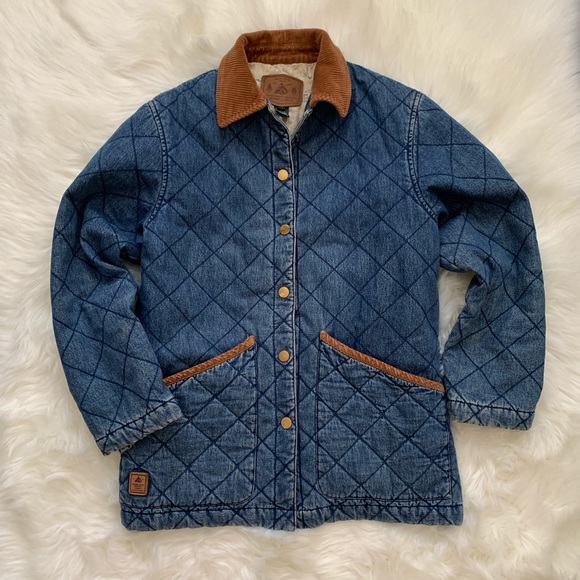 Vintage Ralph Lauren Quilted Barn Denim 